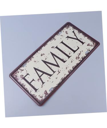 Cabilock Vintage Decor Retro Decor Iron Painting Decor Bar Painting Decor Decorate Metal Tin Painting - Buy Online on GoSupps.com