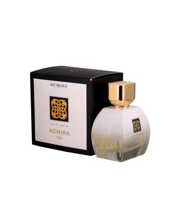 Dumont Admira Chic - Eau De Parfum - 3.4oz - Unisex Perfume Body Spray for Men & Women - Floral Fruity & Romantic Fragrance - Long Lasting Cologne Mist & Body Spray - for Him & Her