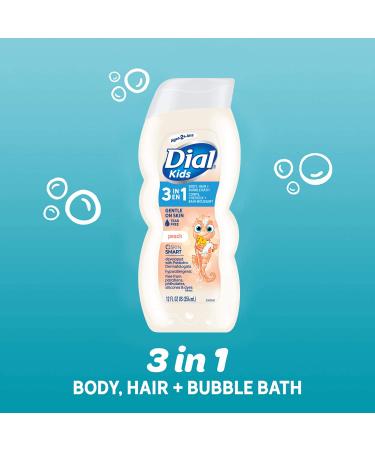 Buy Dial Kids Body Wash - Peachy Clean 12 oz | Gentle & Fun Bathtime Essentials for Kids - International Shipping Available - Buy Online on GoSupps.com