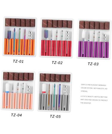 minkissy 1 Set Nail Drill Heads Pedicure Bits Nail File Bits Nail Art Equipment Electric Nail File Drill Bits Nail Drill Tool Manicure Tools Nail Drill Bits Nail Polish Grinding Head 6.5x5.5cm Pink - Buy Online on GoSupps.com