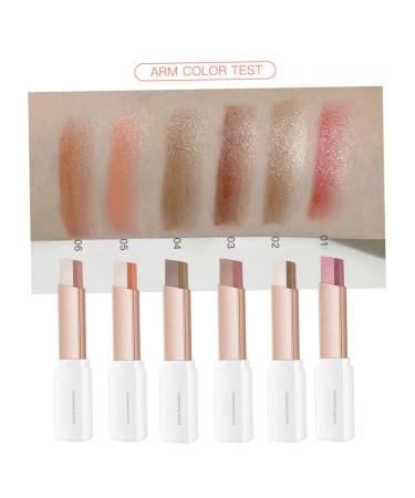 Buy Double Color Eyeshadow Stick 2 in 1 - Gradient Shimmer Eye Shadow Makeup | International Shipping Available - Buy Online on GoSupps.com