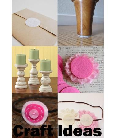 Playfully Ever After 1 Mixed Color Felt Circle Stickers - 100pc Pack - Buy Online on GoSupps.com