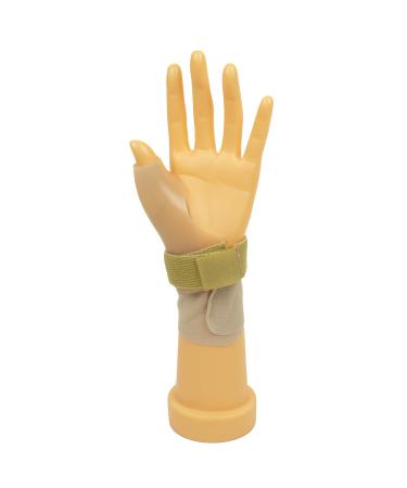 Rolyan Rigid Thumb Spica Splint Left Small Thumb Immobilizer with Wrist Strap Thumb Splint Immobilizes CMC and MCP of Thumb Polypropylene Brace for Thumb Muscle and Joint Support