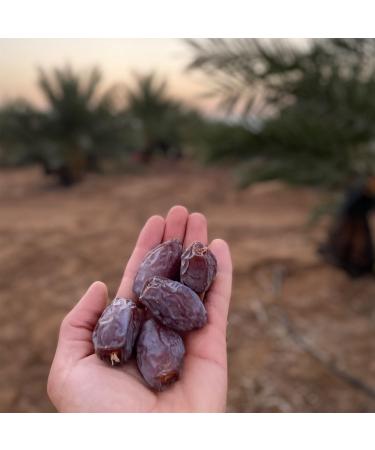 NABALI FAUMAST Medjool Dates - 100% Natural & Aromatic - Sweet Honey Caramel Flavor - 1kg Pack - Imported from Palestine - International Shipping Available - Buy Online on GoSupps.com