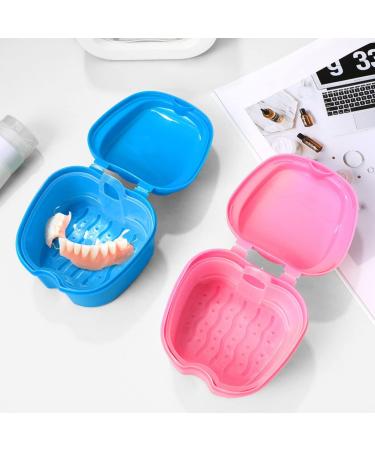 Coheali Plastic Storage Container for Retainers - 2 Portable Cases with Basket - Travel-Friendly - Buy Online on GoSupps.com