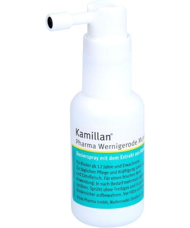 Kamillan Mouth Spray - Soothing Oral Care for Fresh Breath | Fast International Shipping - Buy Online on GoSupps.com