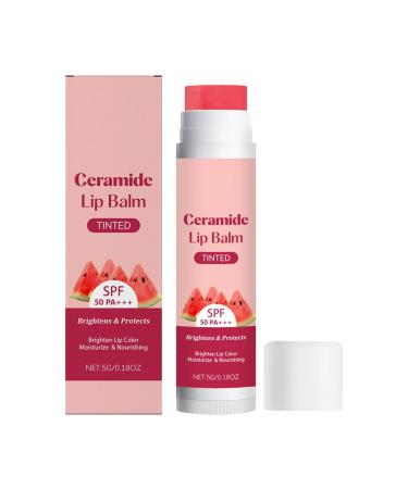 Byuexhp Tinted Lip Balm | Oil-Free Lipstick Makeup - Women's Lip Balm Gifts | For Travel Parties Birthdays Valentine's Day Christmas