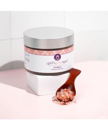 Buy A Girl's Gotta Spa! Lavender Himalayan Salt Body Scrub - 10 oz | Exfoliate & Moisturize Skin - Buy Online on GoSupps.com