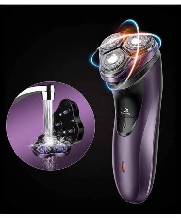Premium Electric Razor for Men | Waterproof Rotary Shaver Wet & Dry with Pop-Up Trimmer USB Rechargeable - Buy Online on GoSupps.com