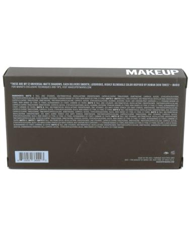 MAKEUP BY MARIO Master Mattes Eyeshadow Palette - 12 Shades, 0.03 oz/ 1 g Each - Buy Online on GoSupps.com