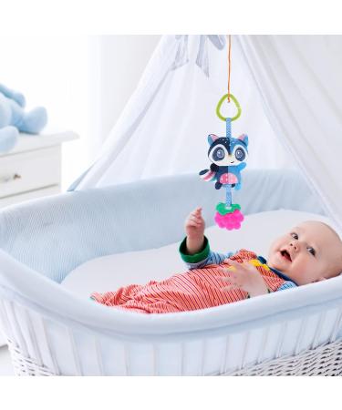 ORFOFE Silicone Grinding Teether Pendant Molar Bell for Baby Teething - Blue 26X8CM - Buy Online on GoSupps.com