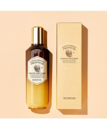 Buy SKINFOOD Royal Honey Essential Emulsion 160ml - Nourishing & Hydrating Concentrated Aged Honey for Dry Skin | International Shipping Available - Buy Online on GoSupps.com