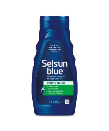 Selsun Blue Antidandruff Shampoo Moisturizing 11 fl oz (325 ml)