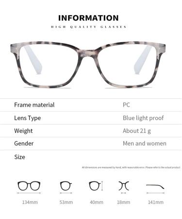 Shop Edgun Blue Light Blocking Reading Glasses for Men & Women | White Bean Flower Frame +2.5 | Anti-Eye Strain Spring Hinges - Buy Online on GoSupps.com