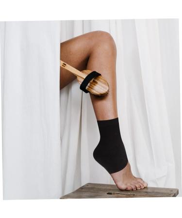 FRCOLOR 2 Pairs Gel Heel Socks Spa Socks for Dry Feet Gel Moisturising Socks Cracked Heels Moisture Socks Rough Skin Socks Open Toe Socks Men and Women Casual Socks Moisturizing Cotton - Buy Online on GoSupps.com