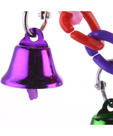 Hypeety Hamster Parrot Hanging Ladder Bridge Swing with Metal Bell - Bird Toy Accessory - Buy Online on GoSupps.com
