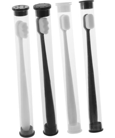 FRCOLOR 8-Pack Soft Toothbrushes for Sensitive Gums - Extra Soft Natural Bristles with Peppermint Flavor - Kid-Friendly Portable Cleaning Brush - Buy Online on GoSupps.com