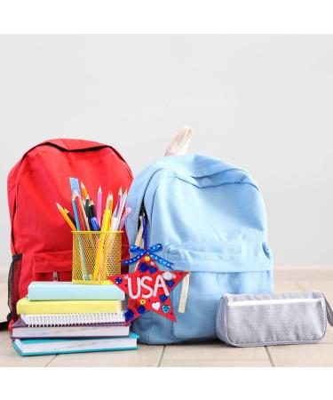 Winlyn 18 Sets 4th of July Patriotic Kids Crafts Kit - DIY Star Ornaments & Decorations with Foam Shapes and Stickers - Buy Online on GoSupps.com