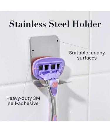 AOA Studio Women's 5-Blade Razor Set with Aloe and Vitamin E Strip Cleanest, Closest, Most Comfortable Shave - Buy Online on GoSupps.com