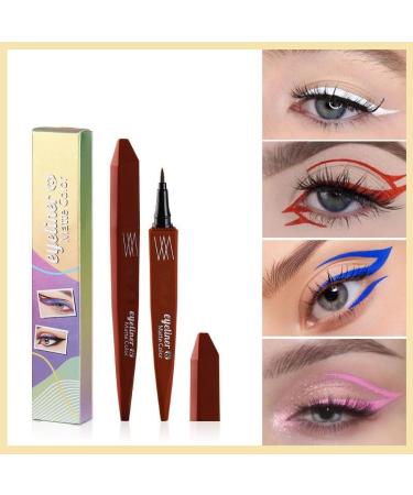 Eyeliner smudge-proof waterproof color eyeliner easy to color long-lasting fast-drying ultra-fine eyeliner (8) - Buy Online on GoSupps.com