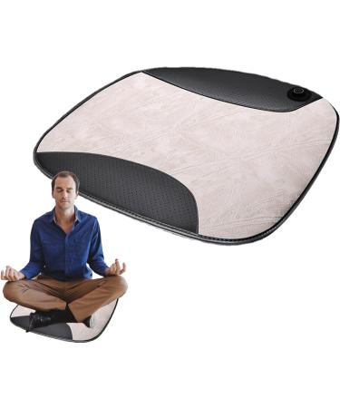 Portable Heated Stadium Seat Cushion | Waterproof USB Winter Heating | Energy-Saving Comfort - Beige - Buy Online on GoSupps.com