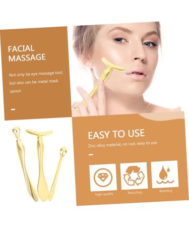 9pi ces Cuill res Applicateur De Pour Yeux Outils De Massage Pour Soin Contour Yeux De Eau Rhombique - Buy Online on GoSupps.com