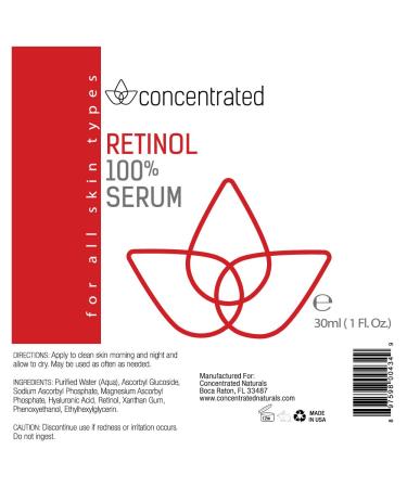 Retinol Serum for Face with Vitamin C & Hyaluronic Acid | Professional Grade for Wrinkles & Fine Lines | Youthful Skin Hydration | 1 fl oz - Buy Online on GoSupps.com