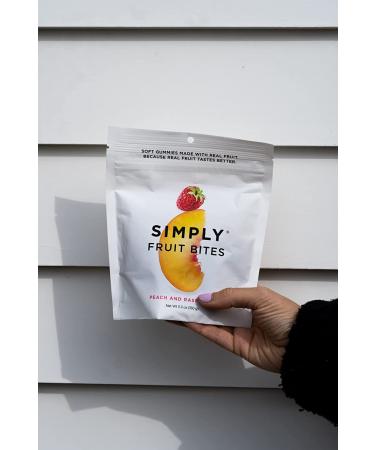 Real Fruit Gummies | Peach and Raspberry | 5.3 oz (Pack of 2) | No Cane Sugar, Gluten Free, Kosher - Buy Online on GoSupps.com