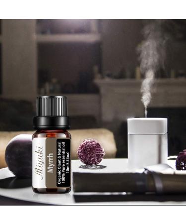 Organic Myrrh Essential Oil - Pure Myrrh for Diffuser Massage & Skin Care | 2 Pack x10ml - Buy Online on GoSupps.com
