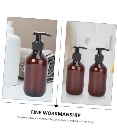 FRCOLOR 15 Pcs Lotion Press Bottle Travel Body Wash Lotion Pump Bottles Dispenser Travel Shampoo 500ml Travel Container Plastic Pump Bottle Travel Lotion Liquid Pump Emulsion The Pet Brownx3pcs 19.5x6.4cmx3pcs - Buy Online on GoSupps.com