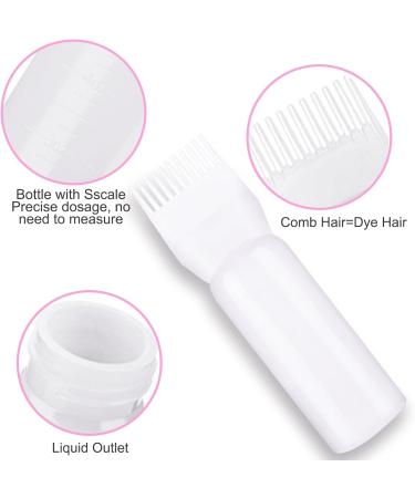 3-Piece Hair Oil Applicator Set - 160ml Shower Hood & Reusable Ear Pads for Home Hair Dyeing | Perfect for Salons & At-Home Use - Buy Online on GoSupps.com