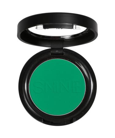 ISMINE Single Green Matte Eyeshadow  High Pigment  Longwear  Intense Color Best Single Green Eyeshadow Eye Makeup for Day & Night
