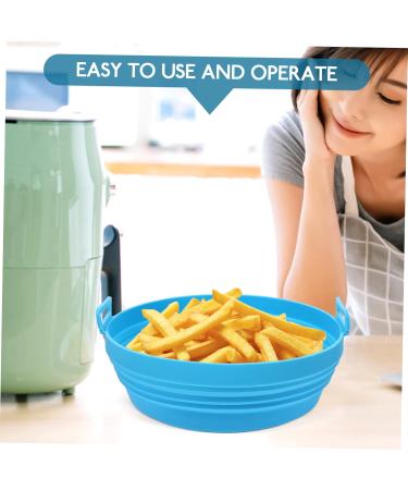 LABRIMP 2pcs Airfryer Air Fryers Air Fryer Replaceable Liner Reusable Liner Lining Non Stick Silicone Pot - Buy Online on GoSupps.com