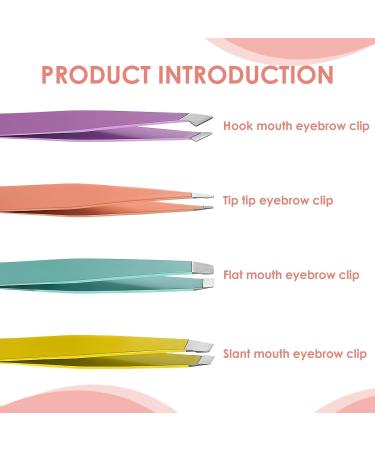 6 Pc Tweezers for Facial Hair Women Professional Makeup Tweezers Precision for Facial Hair Women Stainless Steel Full Size Precision Tweezers Set for Eyebrow Ingrown Hairs Splinter Facial Hair Removal - Buy Online on GoSupps.com