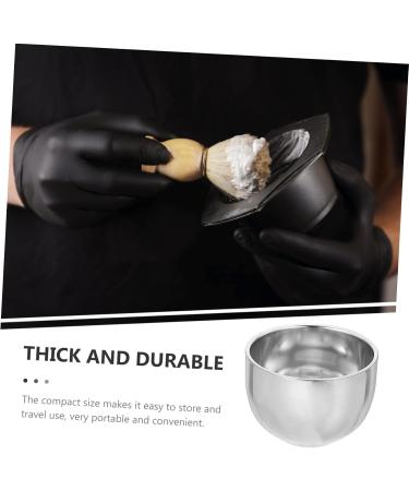 Premium Double-Walled Stainless Steel Shaving Cup | Healed Foam Foam & Metal Beard Care Kits for Men - Perfect for Travel - Buy Online on GoSupps.com
