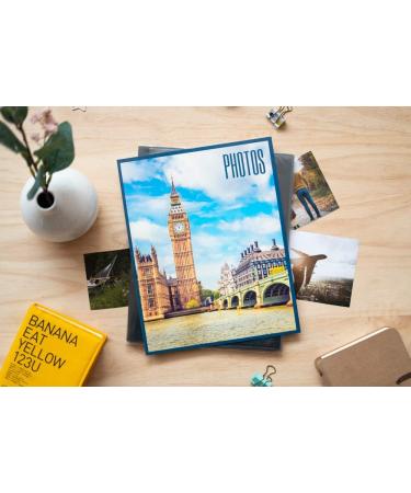 Grupo Erik Official London Photo Album - 7.8x5 Photo Album / 13x20 cm - Family Photo Album 96 Pockets - Friend Gifts Travel Gifts - Photo Albums 7.8x5 96 photos - Photo Album Slip In - Buy Online on GoSupps.com