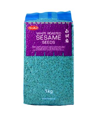 Yutaka Roasted White Sesame Seeds 1kg 1 x 1kg