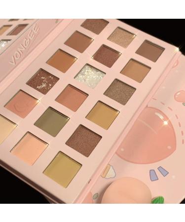 JOYTILLGU Beauty Palette 18 Colors Eyeshadow Palette Waterproof Long Lasting Shine Moderate Eyes Makeup Cute Glitter Highlights Shade Palette Eyeshadow Palette China