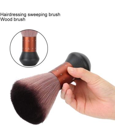 Neck Brush Professional Neck Brush Hairdressing Brush Fiber Hair Dust Cleaning Sweeping Brush Neck Face Hair Removal Brush for Barber Shop and Hairdressers - Buy Online on GoSupps.com