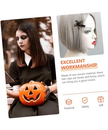 minkissy 12 Pairs Halloween Hair Clips Bat Hair Clip Halloween Hair Barrettes Spider Hair Clips for Girls Cosplay Hair Clips Halloween Cosplay Hairpins Gothic Hair Clip Devil Wig Miss Iron - Buy Online on GoSupps.com