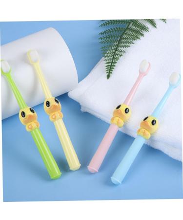 Buy Minkissy 4-Piece Cartoon Baby Toothbrush Set | Portable & Sensitive Design for Kids | International Shipping Available - Buy Online on GoSupps.com