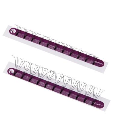 5D Volume Eyelashes D Curl | 0.07mm Thickness | Mixed Lengths 8-14mm | Silk Eyelash Extensions - International Shipping - Buy Online on GoSupps.com