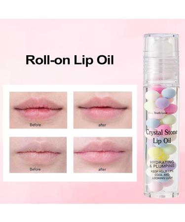 Moisturizing Lip Cosmetic with Glossy Effect Beauty Oil for Women Colorless Smoothing Makeup for Skin Protection | Soft with a Glossy Texture By Application - Buy Online on GoSupps.com