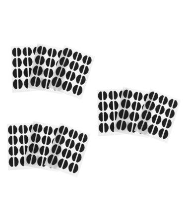 Gleavi 252 pairs of self-adhesive nose pads Exchange of nose pad glasses nasal pad nose pads for glasses glasses glasses accessories glasses nasal cushion silicone nasal cushion glasses glasses base blackx3st mx3pcs