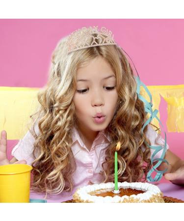 AOPRIE Birthday Girl Tiara - Gold Rhinestone Crystal Happy Birthday Crown - Buy Online on GoSupps.com