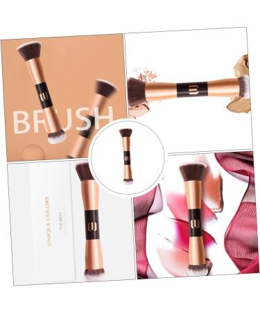 DOITOOL 1pc Double-ended Makeup Brush Wooden Beauty Products Face Miss - Buy Online on GoSupps.com