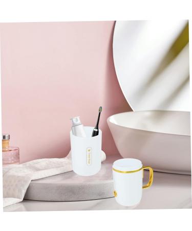 Gatuida Portable Toothbrush Storage Box & Cups | Travel Toothbrush Holder Mouthwash Cup & Shower Accessories | Perfect for International Shipping - Buy Online on GoSupps.com