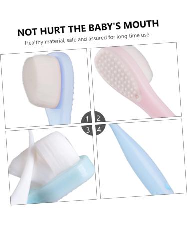 Minkissy 2-Pack Soft Bristle Children's Toothbrushes - Sweet Design Gentle Cleaning - Ideal for Kids - International Shipping Available - Buy Online on GoSupps.com