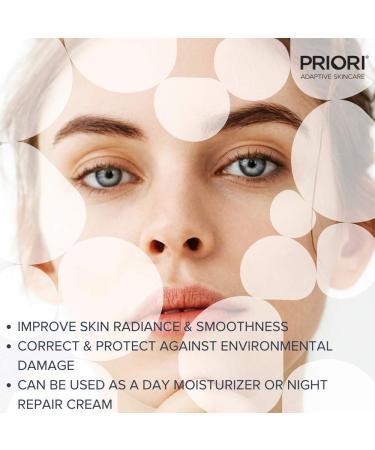 PRIORI Skincare Moisturizing Creme with CoQ10 Advanced Age Defying Hydrating Face Cream for Women and Men 24 Hr Moisturizer Lactic Acid Retinol Antioxidant Protection 1.7 fl oz - Buy Online on GoSupps.com