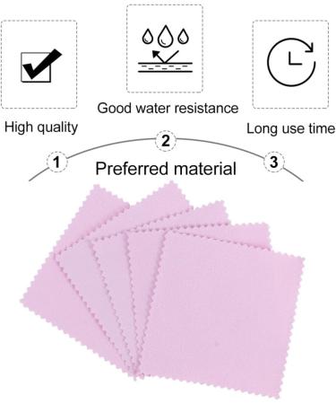 PRETYZOOM 100pcs Silver Wiping Cloth - Premium Cleaning Tool for Glasses Jewelry & Lenses | International Shipping Available - Buy Online on GoSupps.com